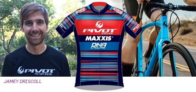 Pivot Cycles/Maxxis pb Stan’s/DNA Cycling Team Signs Jamey Driscoll